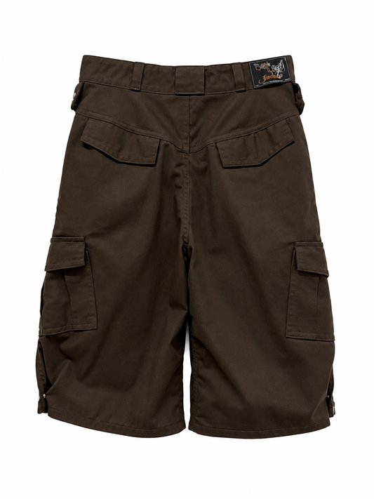 PLEATED VOLUME SHORTS