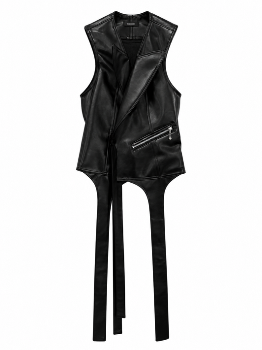 VEST LEATHER JACKET