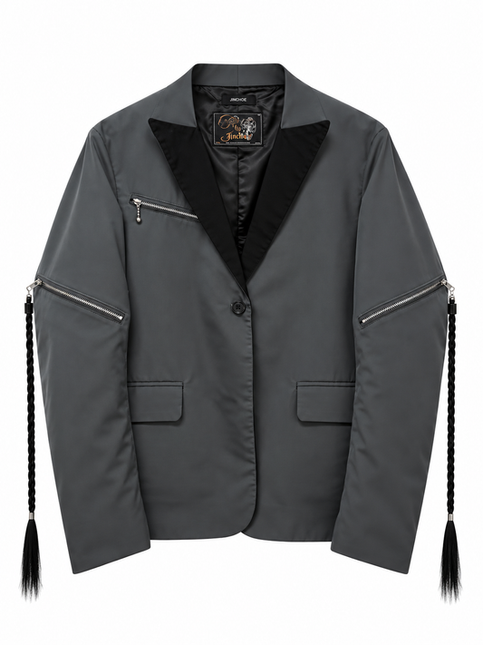 BRAIDED TASSELTAILORED JACKET