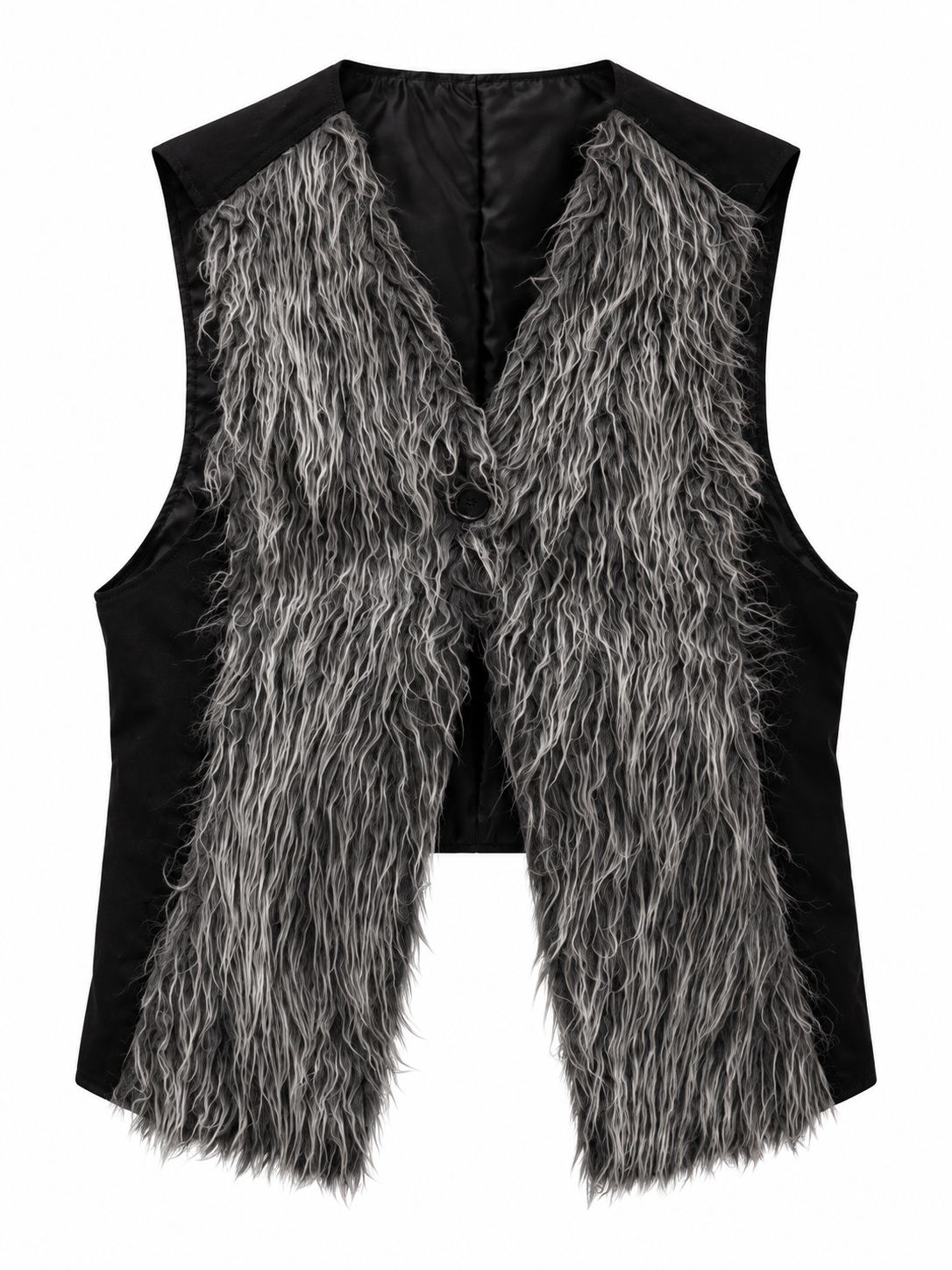 FUR DETAIL VEST