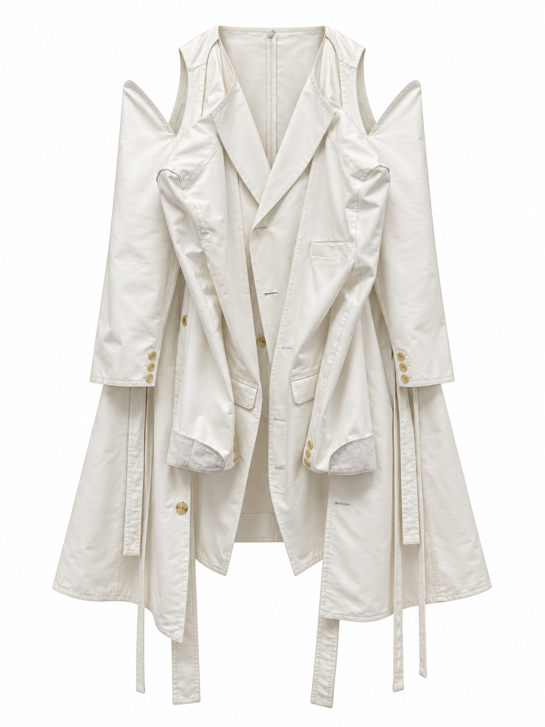DECONSTRUCTED LAYERED COAT