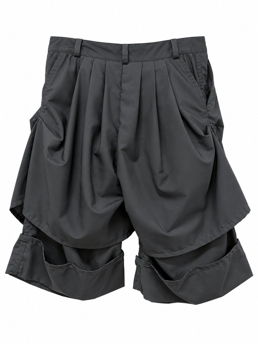 DECONSTRUCTED LAYERED SHORTS